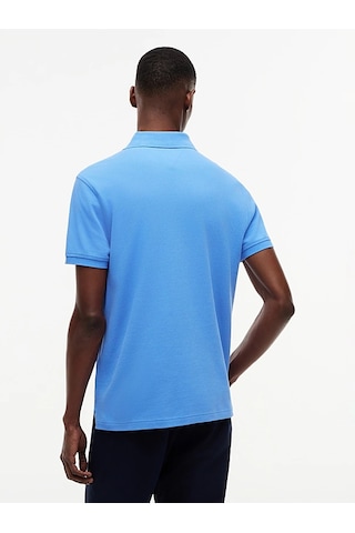 Tommy Hilfiger Polo Yaka Pike Erkek T-shirt Mavi