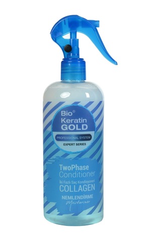 Bio Keratin Gold Kolajenli Çift Fazlı Fön Suyu 400 ML