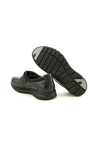 Forelli 29445 Hakiki Deri Bayan Comfort Ayakkabi Siyah