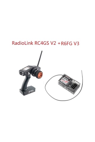 Radiolink RC4GS V2 2.4Ghz Uzaktan Kumanda Radio Kontrol & R6FG Al
