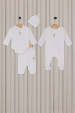 U.S. Polo Assn. U.s. Polo Assn Erkek Bebek Beyaz Hastane Çıkışı 5274-45976 Beyaz