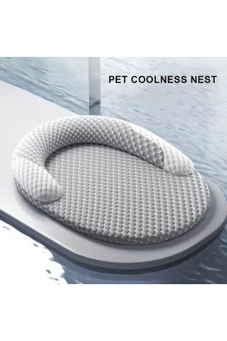Tongdashop 70x55 Cm Çıkarılabilir Yıkanabilir Soğutucu Köpek Yatağı Tüm Mevsimler İçin