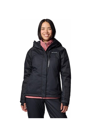 Columbia Snowy Summit Insulated Kadın Kayak Montu-8673 Siyah