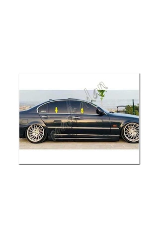 Woc Chrome Bmw E46 Sedan Krom Cam Çıtası 1998-2006 4 Parça Paslan