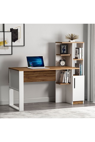 Tody Çalışma Masası - Beyaz Kemençe Beyaz - Kemençe