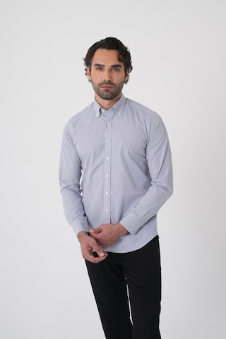 Bisse Uzun Kollu Paşa Yaka Regular Fit Erkek Siyah Cepsiz Gömlek Gmczg252110 C99 Siyah