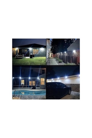 Güçlü 100 Led Dış Mekan Solar Lamba 270 Çok Renkli