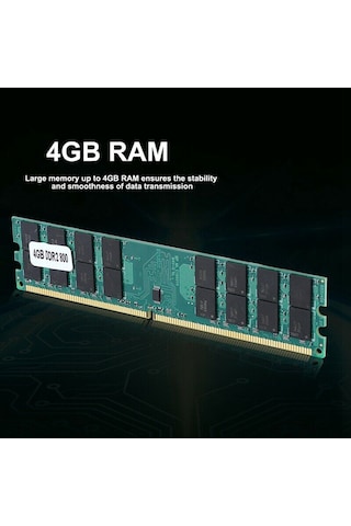 Reedark 4gb Ddr2 800mhz Masaüstü Bellek Çubuğu - 240 Pin, Yüksek Performans