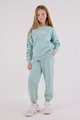 U.S. Polo Assn. Kız Çocuk Yeşil Eşofman Takımı 5274-48848 Yeşil