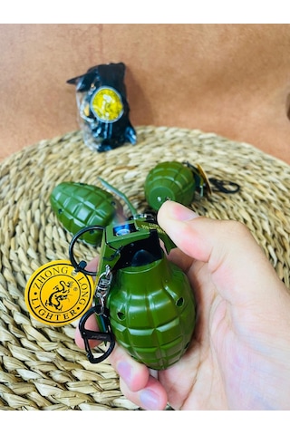 El Bombası Modeli Metal Pürmüzlü Çakmak