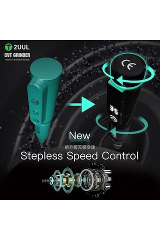 2uul Da84 Cvt Grinder Pro Çok Fonksiyonlu Şarjlı Taşlama Ve Delme Kalemi