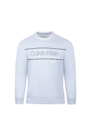Calvin Klein Erkek Sweatshirt 40j6242 122 Beyaz