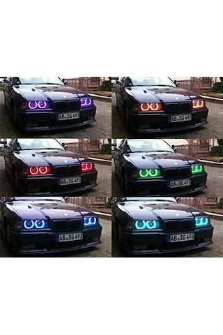 Bmw E46 Multıcolor Angel Halka 16 Renk Uzaktan Kumandalı N11.258