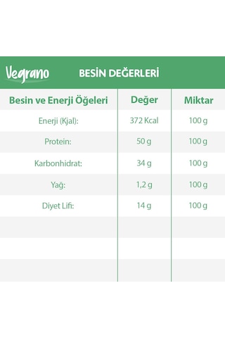 Vegrano Soya Kıyması Naturel 500 G