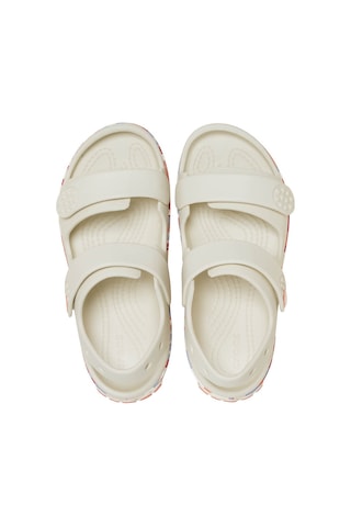 Crocs Crocband Cruıser Glow Confettı Band Kız Çocuk Sandalet 212528-2mk Krem