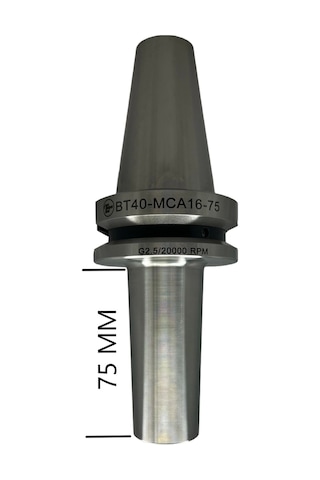 Bt40 Mca16 - 75 Boy Vidalı Tutucu M16x75 Boy Vidalı Tutucu 20.000 Devir Balans Alınmıştır