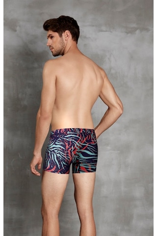 Doreanse Erkek Zebra Baskılı Boxer 1872