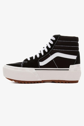 Vans Sk8 Hi Stacked Unisex Sneaker Siyah