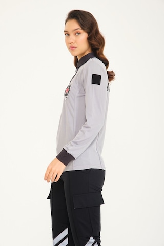 Yeni Tip Kamu Özel Güvenlik Kışlık Kadın Sweatshirt Gri