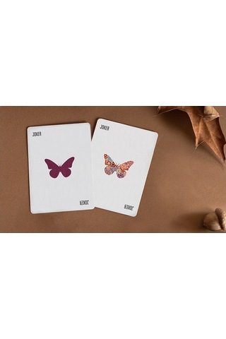 Cartamundi Butterfly Seasons Fall Marked Premium Oyun Kağıdı Limited Edition Koleksiyonluk İskambil Kartları