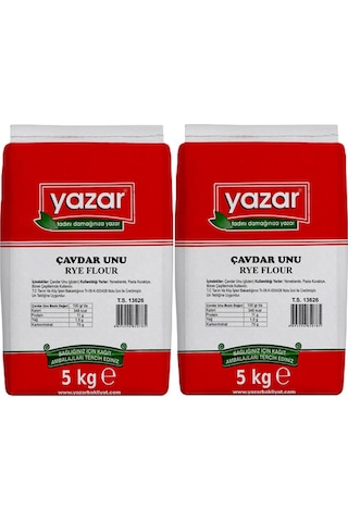 Yazar Çavdar Unu 2 x 5 KG