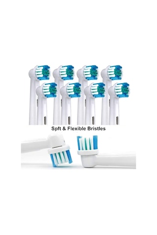 Oral B Şarjlı Diş FırçalarıI İle Uyumlu 4'lü Yedek Başlık