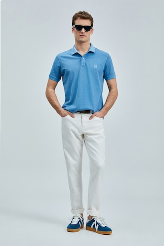 Lufian Vernon Smart Erkek Polo Tişört İndigo İndigo 111040205100250 Indigo