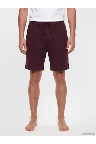 Lc Waikiki Lc Waıkıkı Mürdüm Slim Fit Erkek Şort