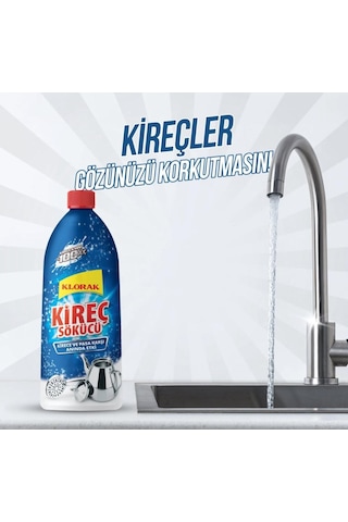 Klorak Kireç Sökücü 750 Ml 6 Adet 6'lı Set
