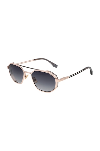 Quantum Q279.c2 51 Polarize Unisex Güneş Gözlüğü Altın