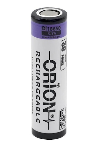 Orion 18650 3.7v 3500mah 3c Şarj Edilebilir Li-ion Pil