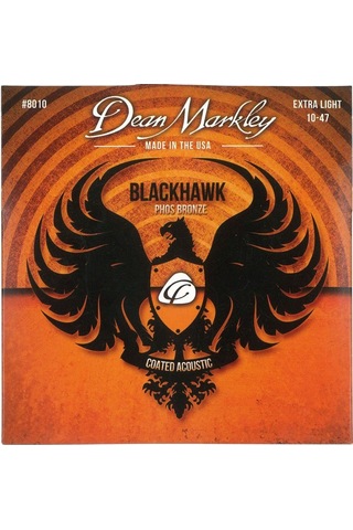 Dean Markley 8010 Blackhawk Coated Phos Bronze Acoustic Strings A