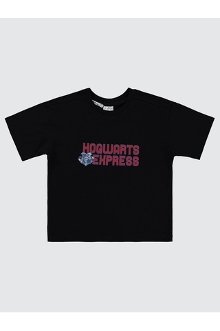 Harry Potter Erkek Çocuk Tişört 10-13 Yaş Siyah Siyah