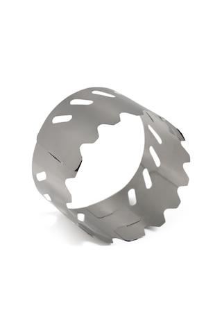 Xiyyadms Titanium Kamp Fırın Vindikatörü: Ultra Hafif, Katlanabilir, 3 Bölüme Ayrılabilir, Çadır Ve Doğa Etkinlikleri İçin Tencere Tutucu