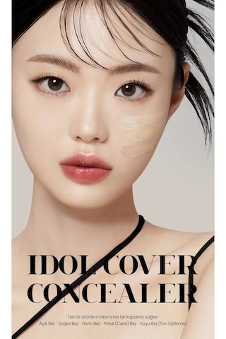 Tfıt Likit Kapatıcı Idol Cover Concealer P03 Beige 6.5 G Göz Al