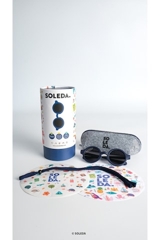 Soleda 12-36 Ay Bebek Güneş Gözlüğü - Denim Blue