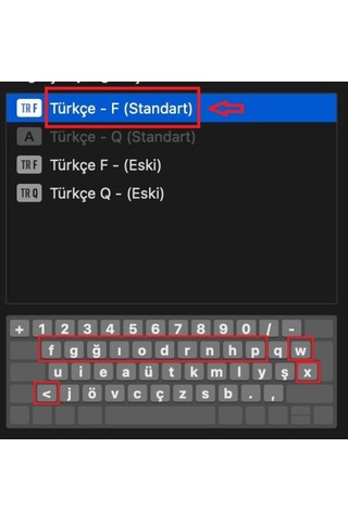 Apple Uyumlu MacBook Türkçe F Klavye Koruyucu Yeni F Düzen M1-m5 A2681 A3113 A3240 A3449 A2941 A3241 A2442 A277