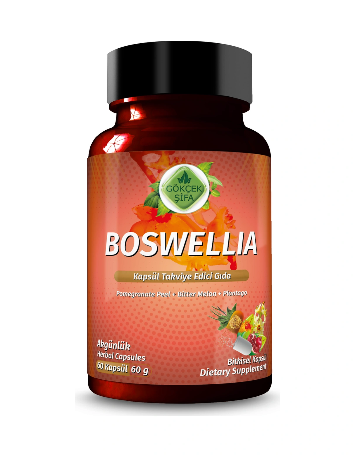 Gökçek Şifa Akgünlük (Boswellia Capsule) 60 Kapsül