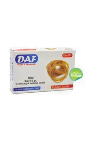 Daf Ambalaj Paket Lastiği 50 Gr. %100 Kauçuk