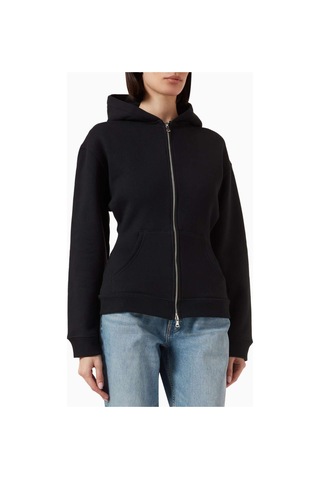 Banana Cici Gri Zip- Up Hoodie - Şık Tasarım - Yüksek Kalite Kumaş - Günlük Ve Şık Kombinler Için Ideal Siyah