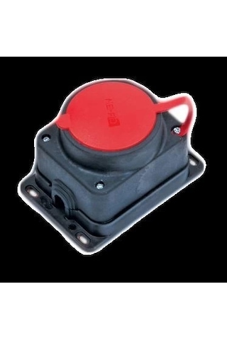 Nead 3x25 A Kauçuk Kapaklı Duvar Priz