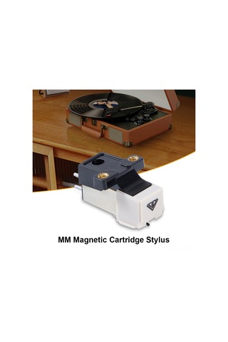 Vkemall Mm Tipi Dinamik Mıknatıslı Ton Kartuşu, Pps Kollu, Konik Elmas İğne, 3.2mv Seviyesi, Evrensel Gramafonlar İçin Değiştirme Ünitesi