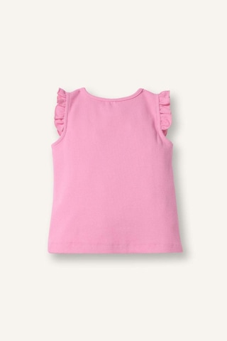 Defacto Bisiklet Yaka Dondurma İşlemeli Pembe Atlet Kız Bebek H8224a526smpn649 Pembe-pn649