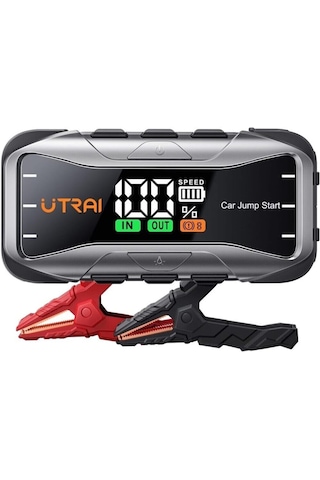 Jstar JS10 27000MAH 6000A Bitmiş Akü Çalıştıran Jump Starter Akü Takviye + Taşıma Çantası (65W PD)