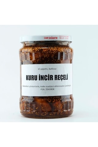 Silifke Sepeti Ev Yapımı Kuru İncir Reçeli 720 G
