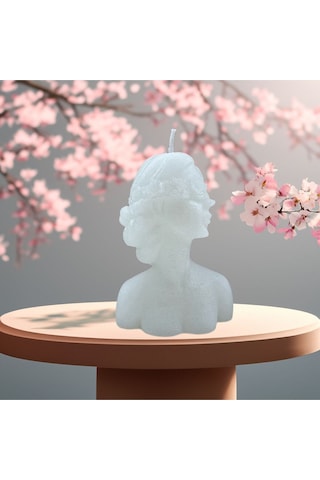 Bernami Mumluk Şamdanpinterest Hediyelik Kokulu Maskeli Kız Mum Diğer