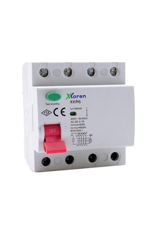 Xkoren 4 80a 300ma Kaçak Akım Rölesi Xkoren 4 80a 300ma Kaçak Akım Rölesi
