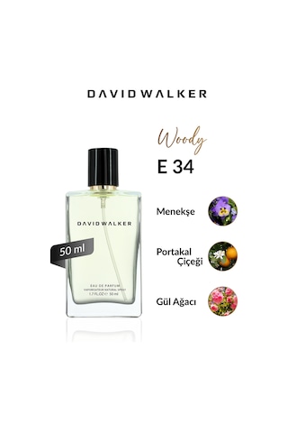 David Walker Givert E34 Erkek Parfüm EDP 50 ML