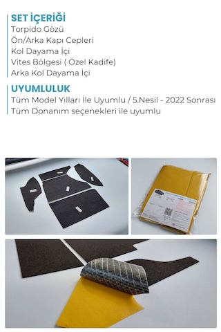 Kia Sportage 5 Konfor Seti 2022 Sonrası / 5.nesil Uyumlu