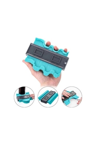 Buffer Çok Fonksiyonlu Plastik Kontur Ölçüm Cihazı Ahşap Fayans Şekillendirme Kalıbı